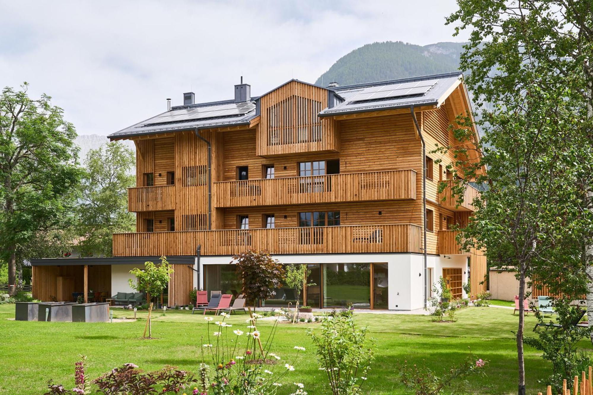 Kurblhof Natur Hotel Appartements Leutasch Exteriér fotografie