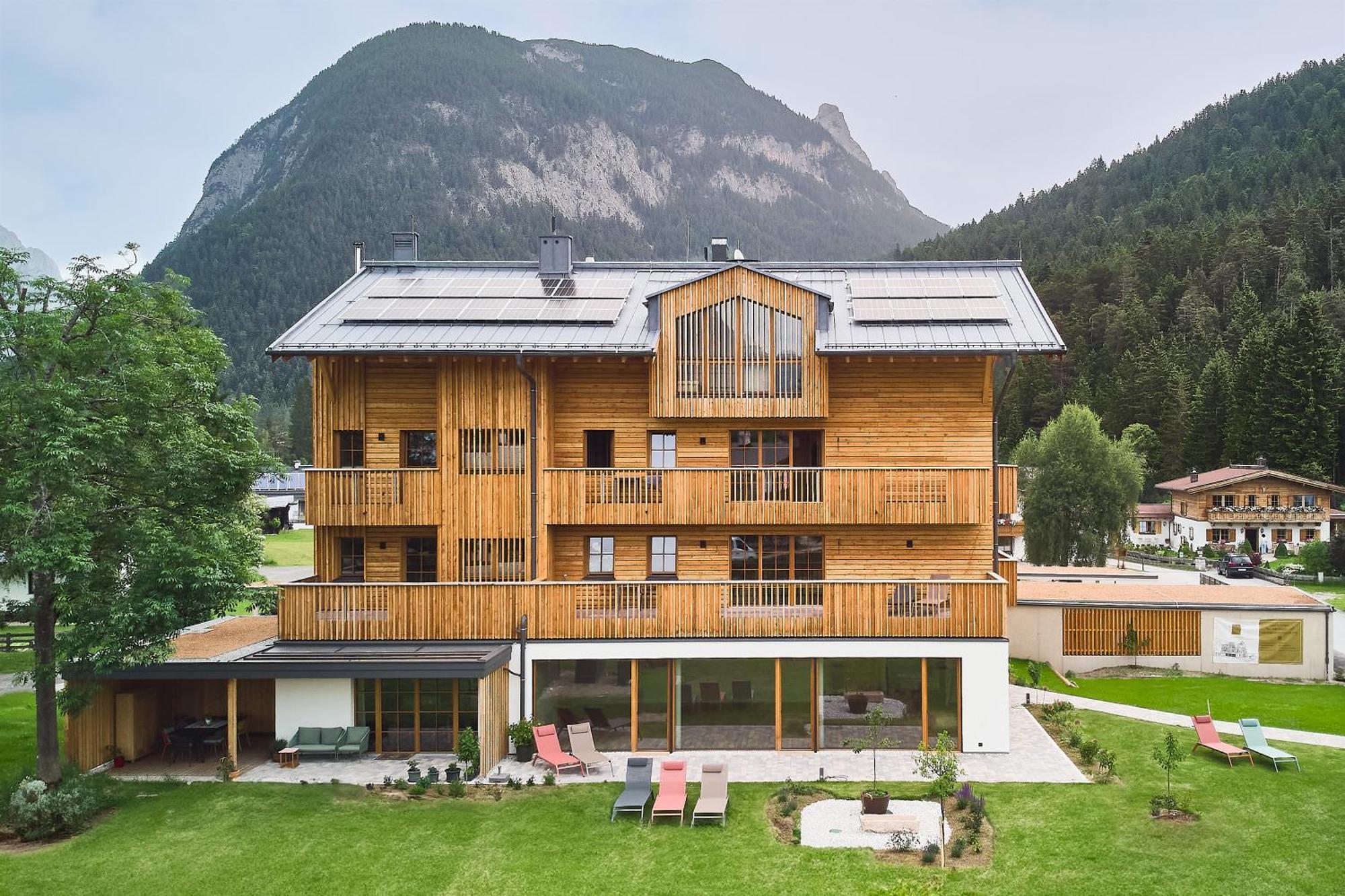 Kurblhof Natur Hotel Appartements Leutasch Exteriér fotografie